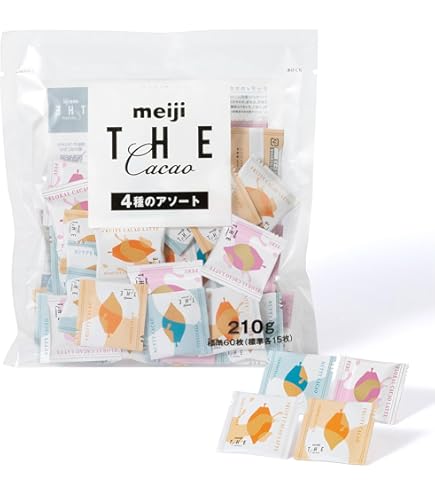 Amazon | 明治 ザ・カカオカカオの果汁チョコレート 44g×10個 | 明治